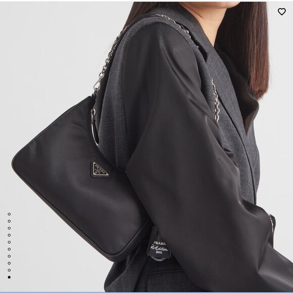 Authentic Prada Re-Edition 2005 Re-Nylon Bag, Black - Picture 5 of 11